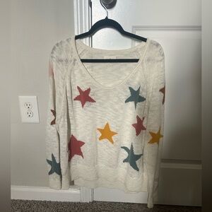 Lou & Grey Star Patterned Sweater